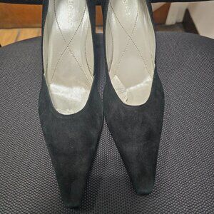 Women's BCBG Girls suede heels